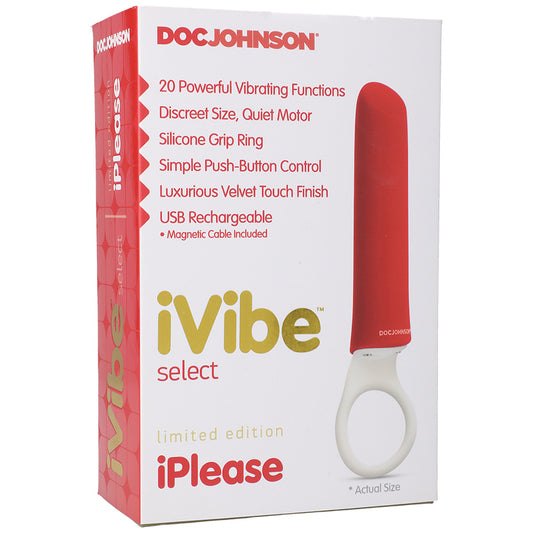 IVibe Select IPlease Limited Edition-Red - Pleasures By KMarie