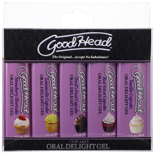 Goodhead - Oral Delight Gel - 5 Pack - 1 Oz - Pleasures By KMarie