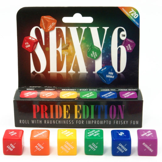 Sexy 6 Dice PRIDE Game - Pleasures By KMarie