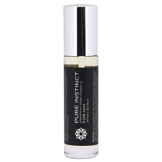 Pure Instinct Pheromone Cologne Oil for Him - Roll on 10.2ml - Pleasures By KMarie